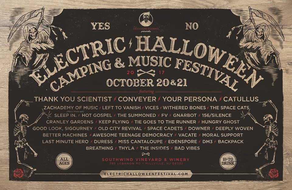 electric halloween festival 2017